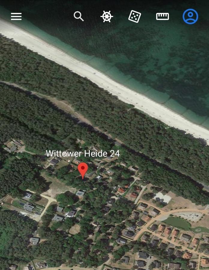 Strandhaus Wittower Heide Glowe Exteriér fotografie